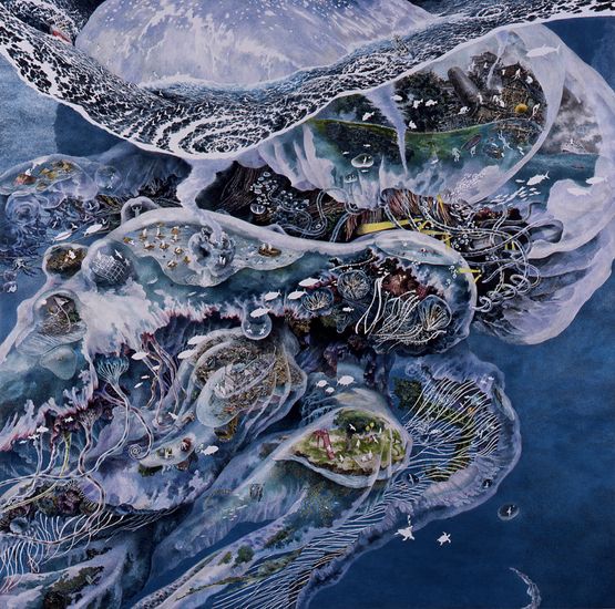 Drifter by Ikeda Manabu contemporary artwork Works on Paper