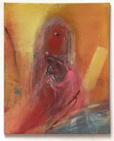 Rote Marie by Leiko Ikemura contemporary artwork painting