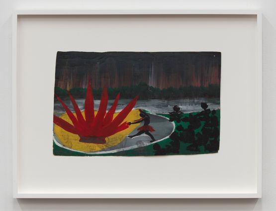 Untitled Arawak Ceremony by Frank Walter contemporary artwork Painting