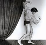 Arnold Schwarzenegger by Robert Mapplethorpe contemporary artwork photography