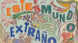 Este Mundo Extrano detras del cerro surge la luna  This Strange World behind the hill the moon rises by Nadia Hernandez contemporary artwork drawing painting