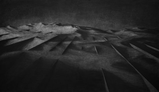 Intersected Landscape by Levi Van Veluw contemporary artwork Works on Paper