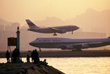 Kai Tak Airport runway and Kwun Tong breakwater Hong Kong by Greg Girard contemporary artwork photography print
