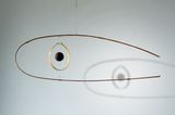 Bamboo eye by Laurent Martin Lo contemporary artwork sculpture
