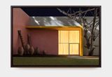 Yellow Overhang with Patio by James Casebere contemporary artwork photography