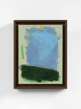 Broken Sky Green Stone by Richard Hearns contemporary artwork painting