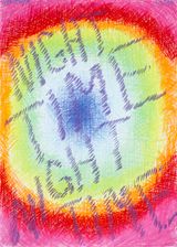 Night time night time by Anastasia Klose contemporary artwork works on paper