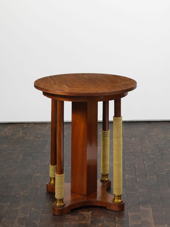 Music Room Darmstadt Table Cabasa by Nevin Aladag contemporary artwork Sculpture