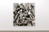 VERTICAL HOLD VIII Rebecca by Sarah Contos contemporary artwork print sculpture textile