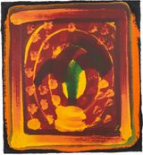 Still Life Indian Leaves by Howard Hodgkin contemporary artwork print