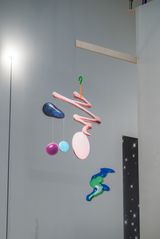 Ghost in the Liquid Room Make-up Shadow  Mobile 8 by Teppei Kaneuji contemporary artwork mixed media
