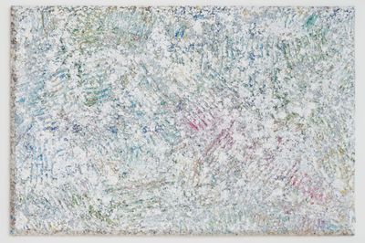 Sam Gilliam Shows Garden Rake Paintings in Seoul