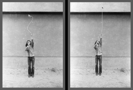 Stone  Rope  Man VIII by Keiji Uematsu contemporary artwork Photography