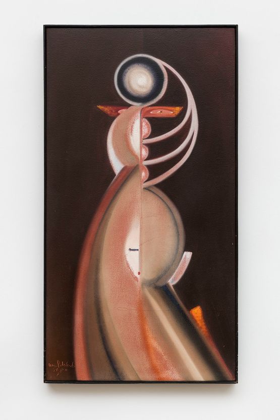 Escravo da imaginacao Slave of imagination by Miguel Dos Santos contemporary artwork Painting