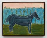 Blue Horse by Milton Avery contemporary artwork painting
