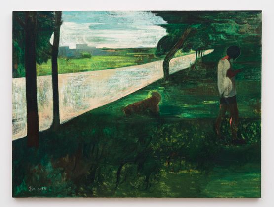 Midsummer by Xiao Jiang contemporary artwork Painting