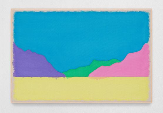 ersteraugustzweitausendfunfundzwanzig by Ugo Rondinone contemporary artwork Painting