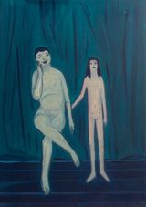 Lovers by Cheng Tsaitung contemporary artwork painting