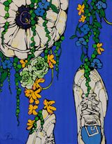 Sneakers II by Icco Yoshimura contemporary artwork painting