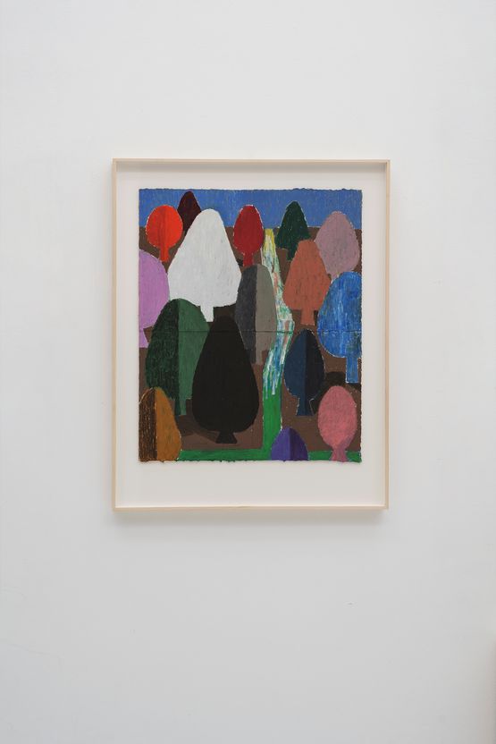 Green River by Francisco Mendes Moreira contemporary artwork Works on Paper