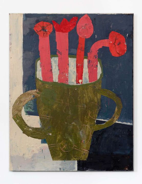 Tulips from Amsterdam by Florence Hutchings contemporary artwork Painting