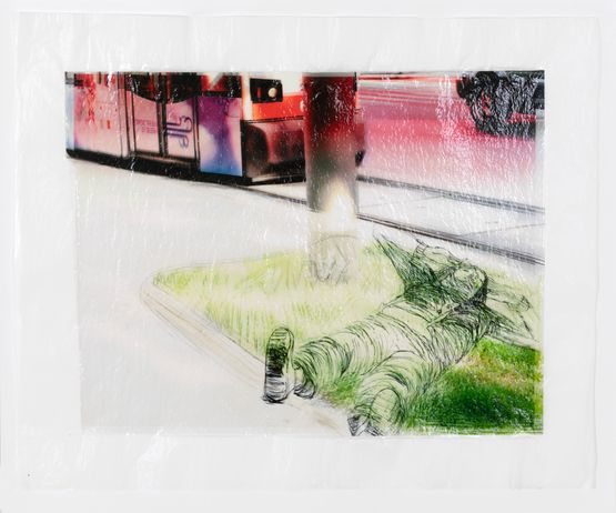 Enactmentsdangerous day dreams varC by Martin Walde contemporary artwork Painting