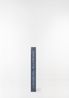 A CRACKED BELL OR A TORN HEART dark grey marble column by Claudia Comte contemporary artwork Sculpture