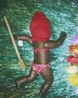 Escape - from the whacking spoon by Destiny Deacon contemporary artwork Photography