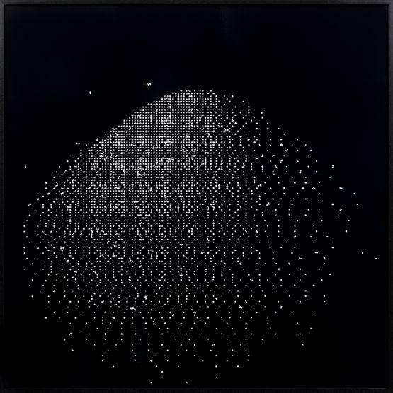 Salt from Salt pepper sugar series by John Maeda contemporary artwork Print