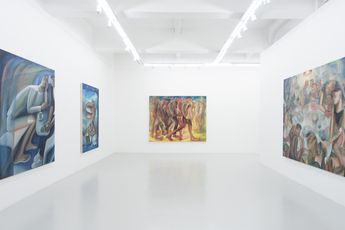 Contemporary art exhibition Alvin Ong Binge Watch at Ames Yavuz Singapore