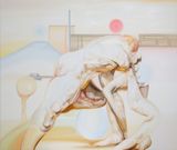 SHIT PUBLIC COMMISSION by Aleksandra Sidor contemporary artwork painting