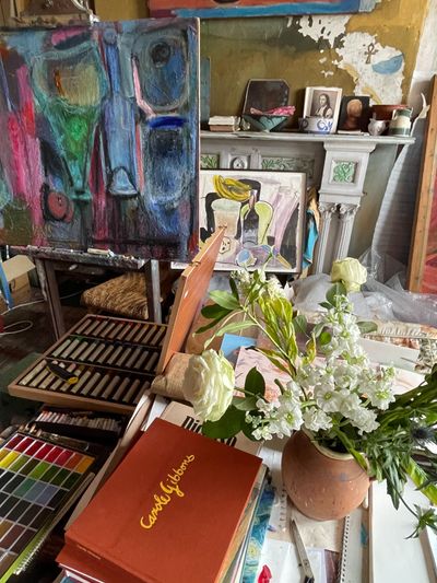 Glaswegian Painter Carole Gibbons Gets Her Flowers