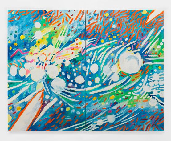 Radiation Explorations 8 by Mildred Thompson contemporary artwork Painting