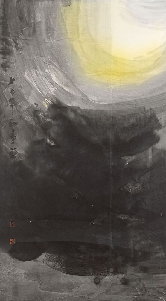 Zen Painting 1970 by Lui Shou-Kwan contemporary artwork Painting