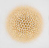 Vestige halo-gold by Kim Jaeil contemporary artwork painting