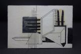 Encaustic Drawing 8 by Heba Y. Amin contemporary artwork painting works on paper