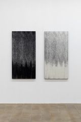 Binary Tapestry and Reversal by Susan Morris contemporary artwork mixed media textile