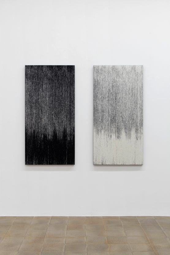 Binary Tapestry and Reversal by Susan Morris contemporary artwork Mixed Media