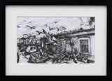 Kayp Video serisi  from the series Lost Video by Cengiz Tekin contemporary artwork works on paper