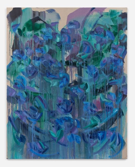 Lily Pads by Jemima Murphy contemporary artwork Painting