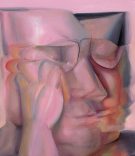 Waiting for Love by Alvin Ong contemporary artwork Painting