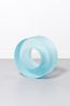Blue Glass Roll 405 by Ann Veronica Janssens contemporary artwork Sculpture