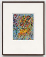 Untitled Skull by Mark Grotjahn contemporary artwork painting