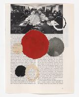 Featherweight 05 by Simryn Gill contemporary artwork mixed media works on paper