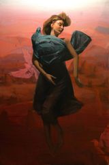 Put me my king into your chamber by Marcos Lozano Merchan contemporary artwork painting