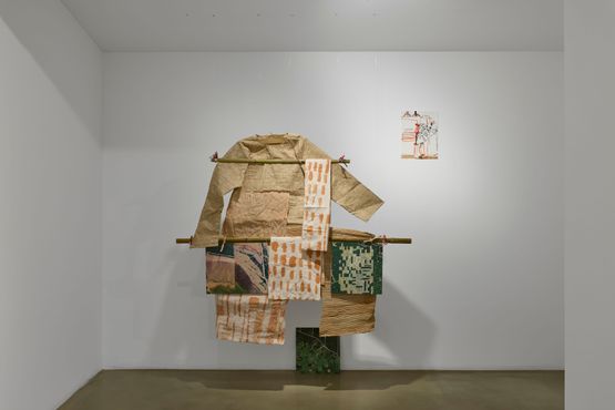 Inhale 1 by Mella Jaarsma contemporary artwork Textile