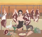 Feast No.5 by Shi Yanliang contemporary artwork painting