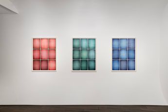 Contemporary art exhibition Ignacio Uriarte Drawn To See at Bartha_contemporary London United Kingdom