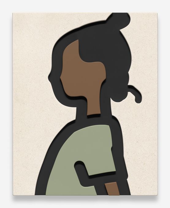 Malia. by Julian Opie contemporary artwork Works on Paper