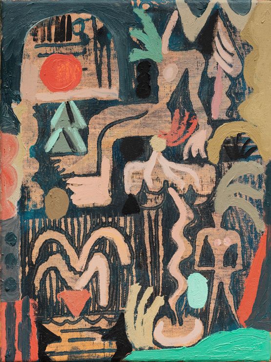 Room country I by Jozsef Csato contemporary artwork Painting